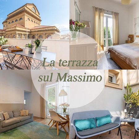 La Terrazza Sul Massimo Lägenhet Palermo Exteriör bild