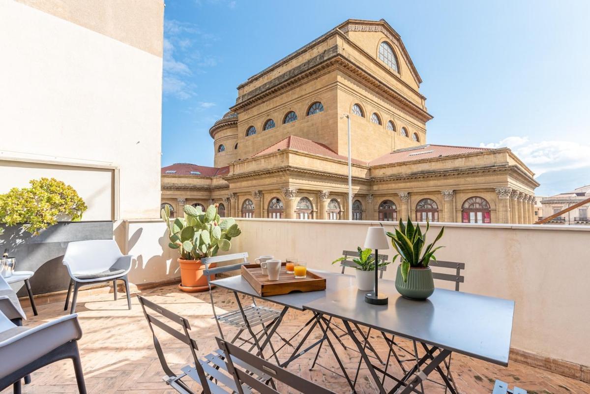 La Terrazza Sul Massimo Lägenhet Palermo Exteriör bild
