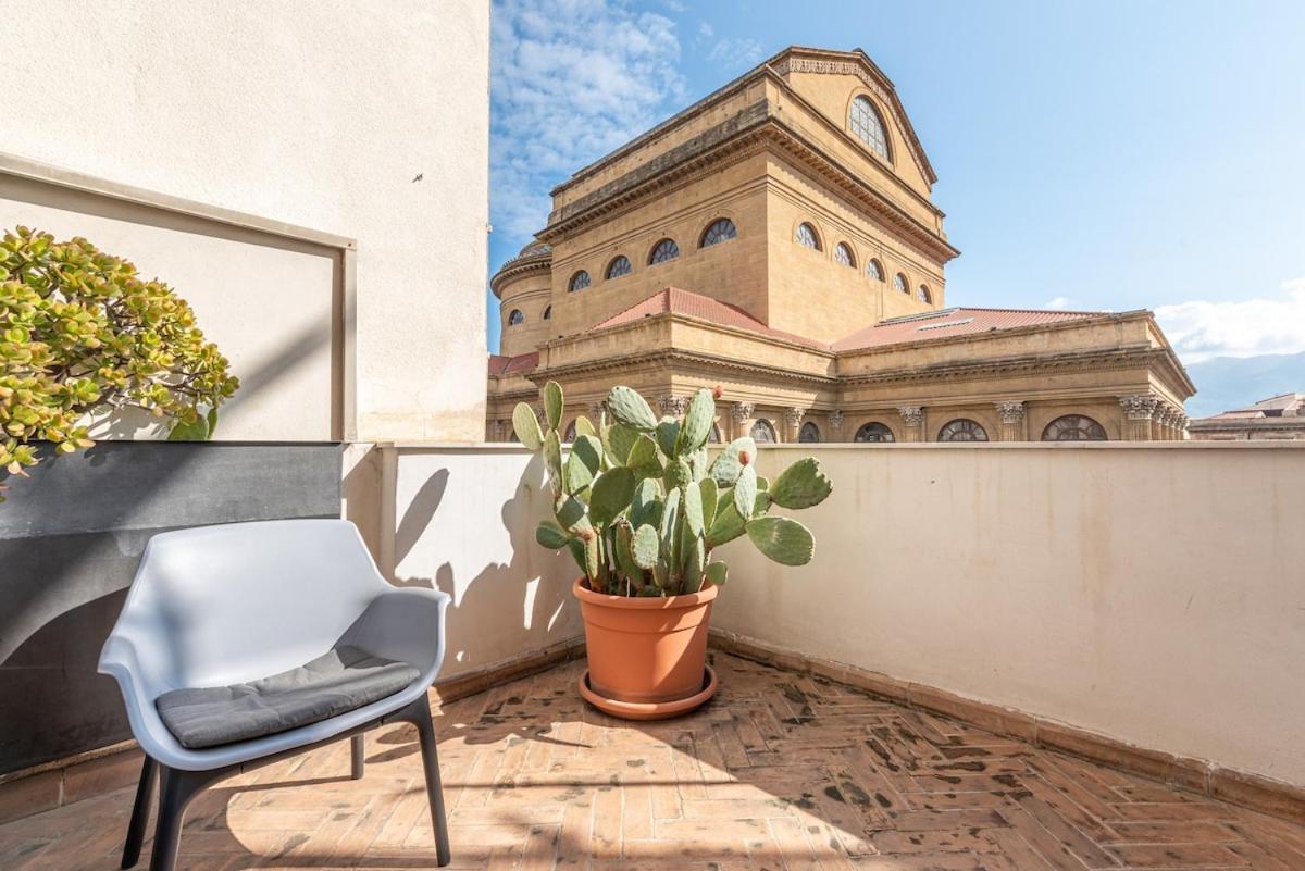 La Terrazza Sul Massimo Lägenhet Palermo Exteriör bild