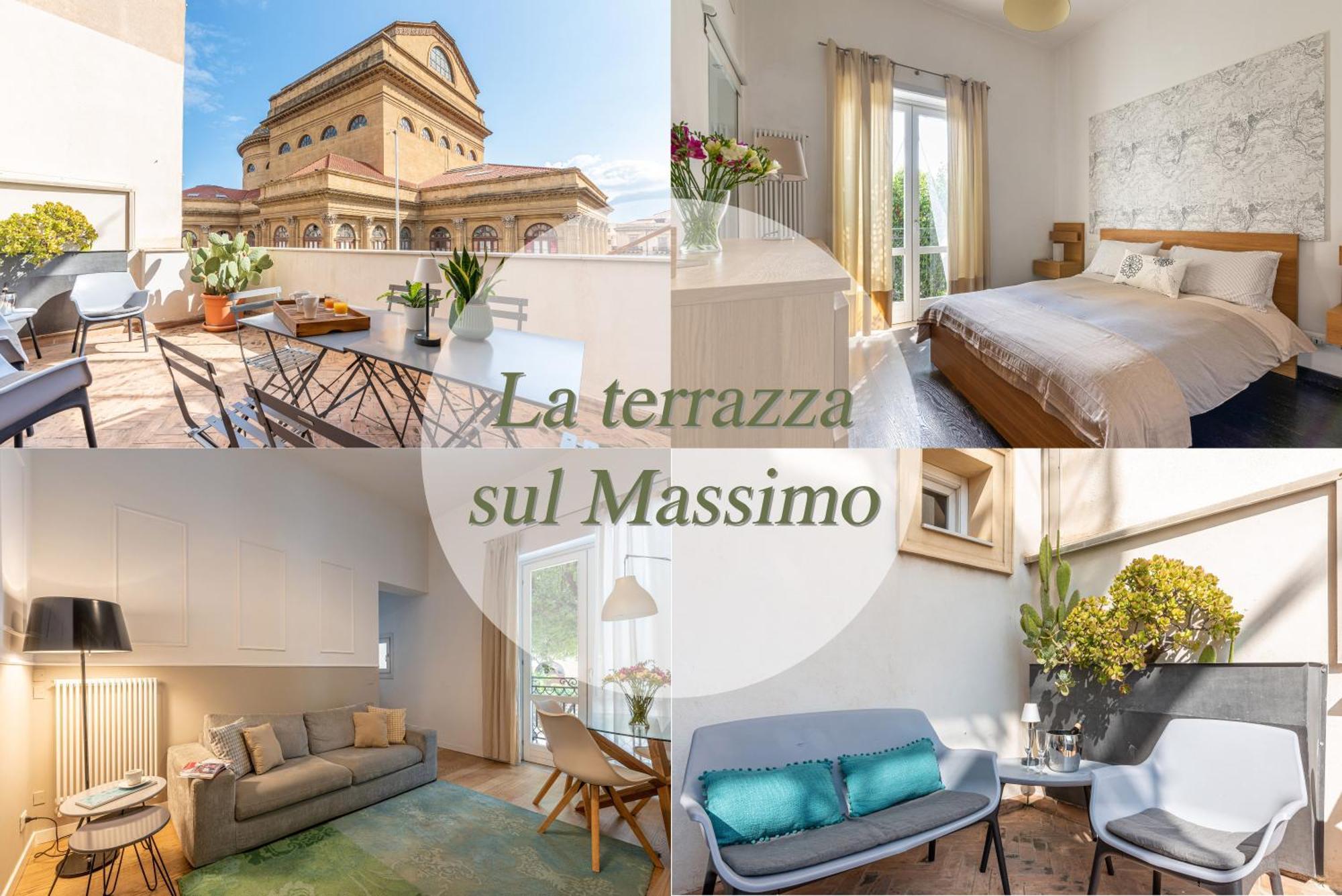 La Terrazza Sul Massimo Lägenhet Palermo Exteriör bild